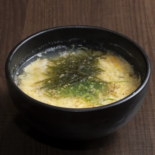 Egg soup