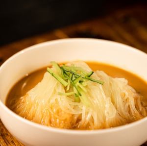 カレー冷麺