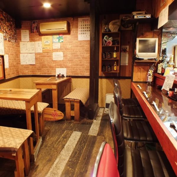 【Counter seats】 We welcome your visit ♪ Big welcome ♪ Please talk with chef's shopkeepers, talk with customers around you, good to drink with yourself alone.We look forward to it!