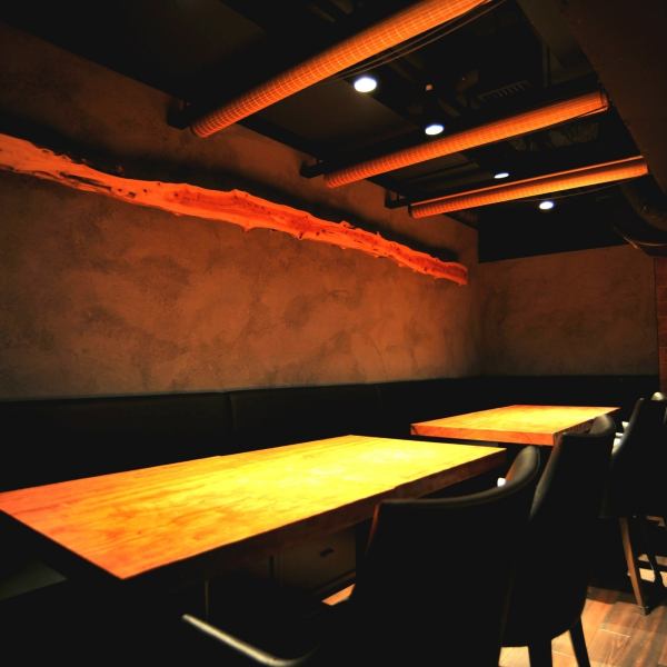 The separated semi-private room can hold banquets for up to 12 people! The calm atmosphere is recommended for adult banquets.All-you-can-drink courses are also available, so please use for various banquets ♪ [Semi-private room / company banquet / welcome and farewell party / joint party / girls' association / all-you-can-drink / 3 hours]