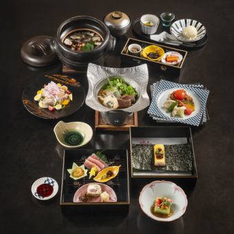 【牡丹-BOTAN-】牛舌柔らか煮と大根のハリハリ小鍋など全9品⇒13,200円≪宴会にも≫