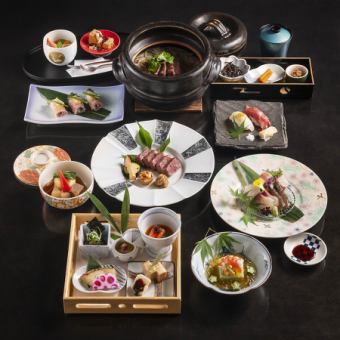 【KIKYO】11-course meal including Miyazaki Prefecture Wagyu beef fillet steak + 2.5 hours of all-you-can-drink ⇒ 22,800 yen