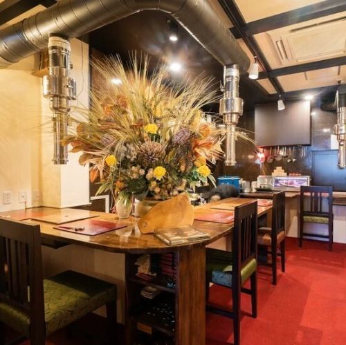 洗練された空間で楽しむ極上のひとときと焼肉体験