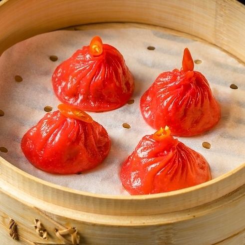 Spicy xiaolongbao (4 pieces)