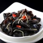 Black fungus with black vinegar