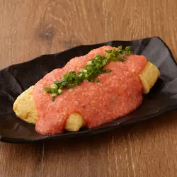 明太とろろ玉子焼き