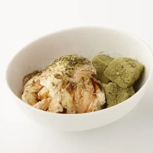 抹茶蕨饼冰淇淋