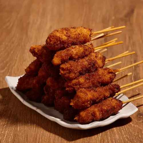 大山鸡令人上瘾的炸串