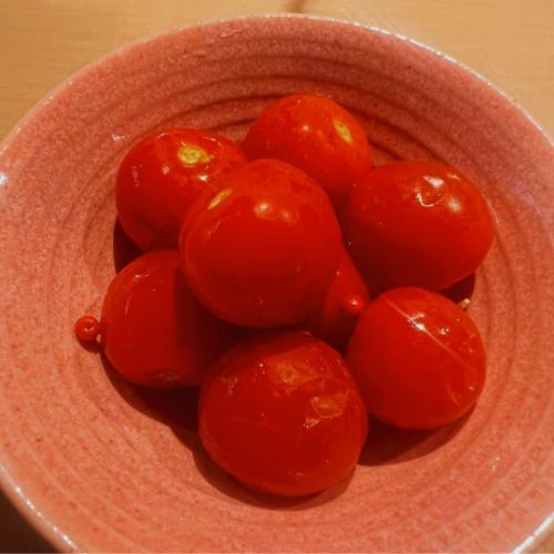 ★Marinated cherry tomatoes