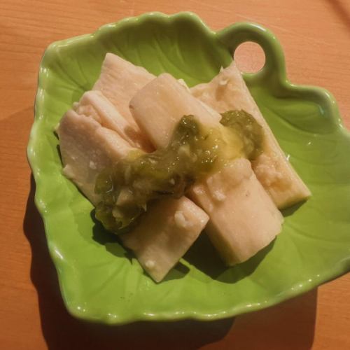 ★ Yam pickled in wasabi