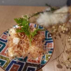 クリームチーズだし醤油漬け