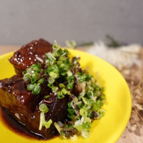 葡萄酒とオレンジで作った角煮