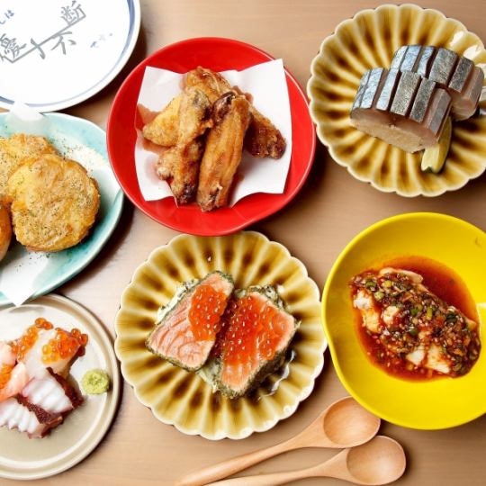 [Standard course with all-you-can-drink included♪] 7 dishes in total, from 3 appetizers to rice dishes! All-inclusive plan for 5,000 yen♪