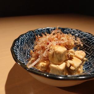 クリームチーズだし醤油漬け