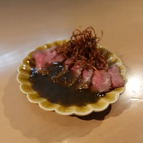 ローストビーフ -山椒オイルで-