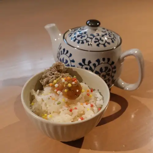 山葵味噌茶漬け