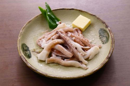 [Seafood] Butter-grilled squid
