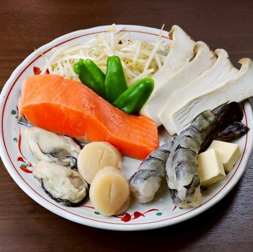 〈特選海鮮〉鉄板焼き 特選海鮮 盛合せ