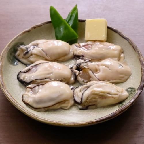 【海鮮】牡蠣のバター焼き