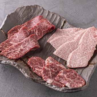 ここぞとばかりに贅沢なセット♪特上3種セット（2・3人前）　5,490円(税込)