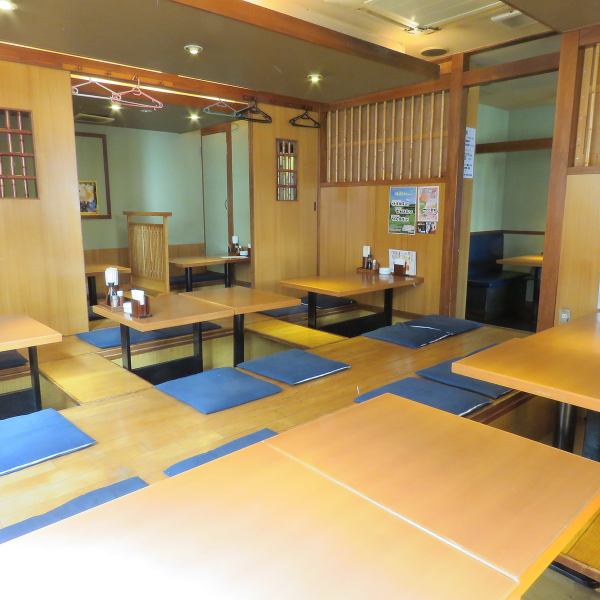 【掘りごたつ個室/最大36名様】人気の掘りごたつ式のお部屋。ゆっくりと寛いで飲みたい時や様々なシーンの宴会に！