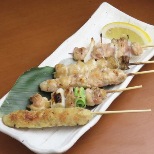 串焼き5本盛り合わせ