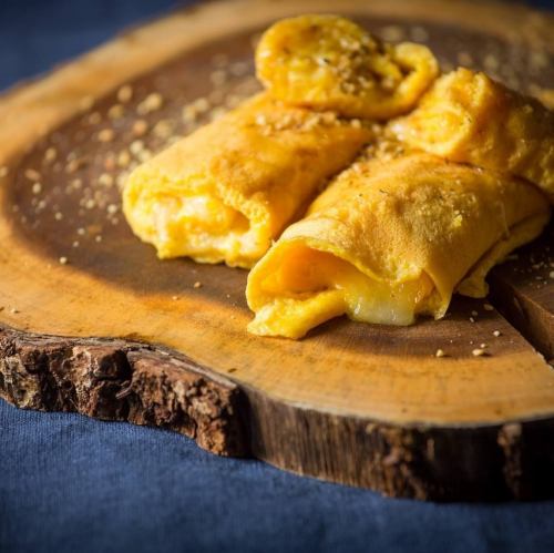 Tokachi raclette cheese omelet