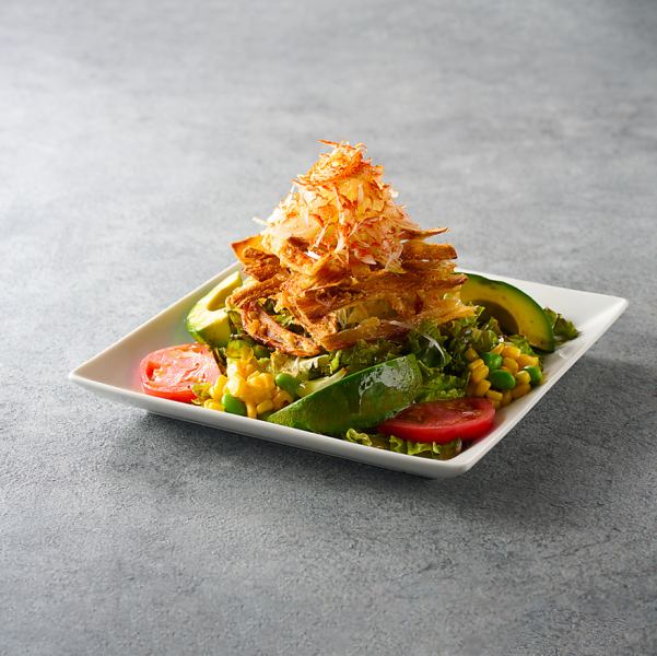 新鮮な野菜を使用した料理の数々