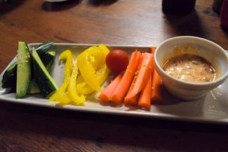 スティック野菜 味噌マヨディップ添え