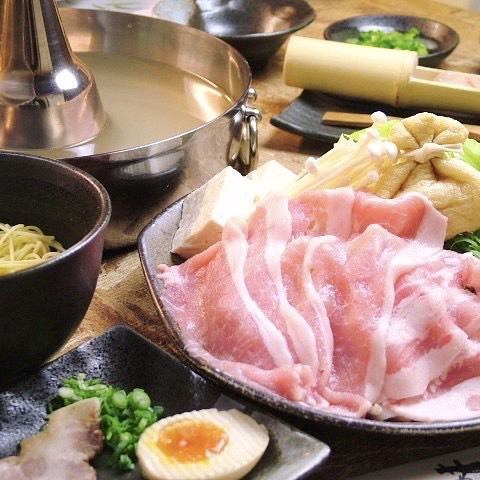 超值♪【特製豬肉涮鍋套餐】⇒2980日圓（含稅）