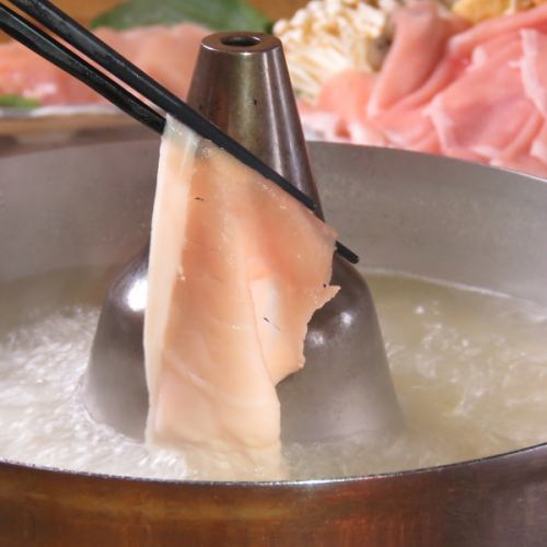 ◎The taste of our founding◎[Exquisite delicacy] Pork shabu-shabu shabu-shabu ♪ All-you-can-eat of the finest domestic pork!