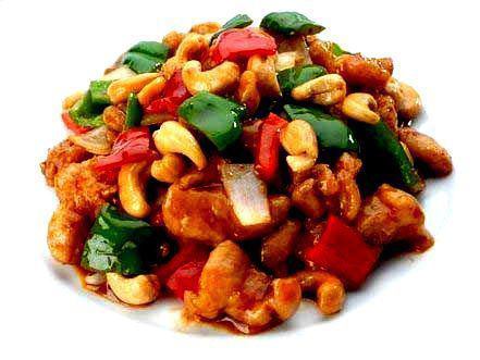 Chicken peanut pepper