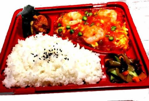 [Thursday] Shrimp and egg chili sauce