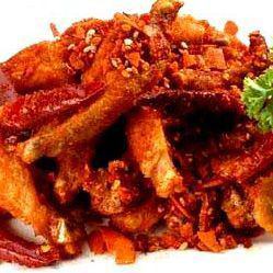 Chicken wings with pepper