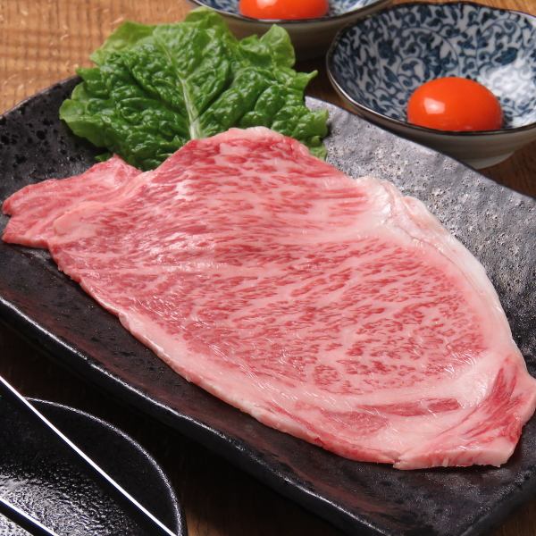 From the carefully selected menu ☆ Sirloin grilled shabu-shabu 2150 yen