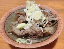 Boiled beef tendon
