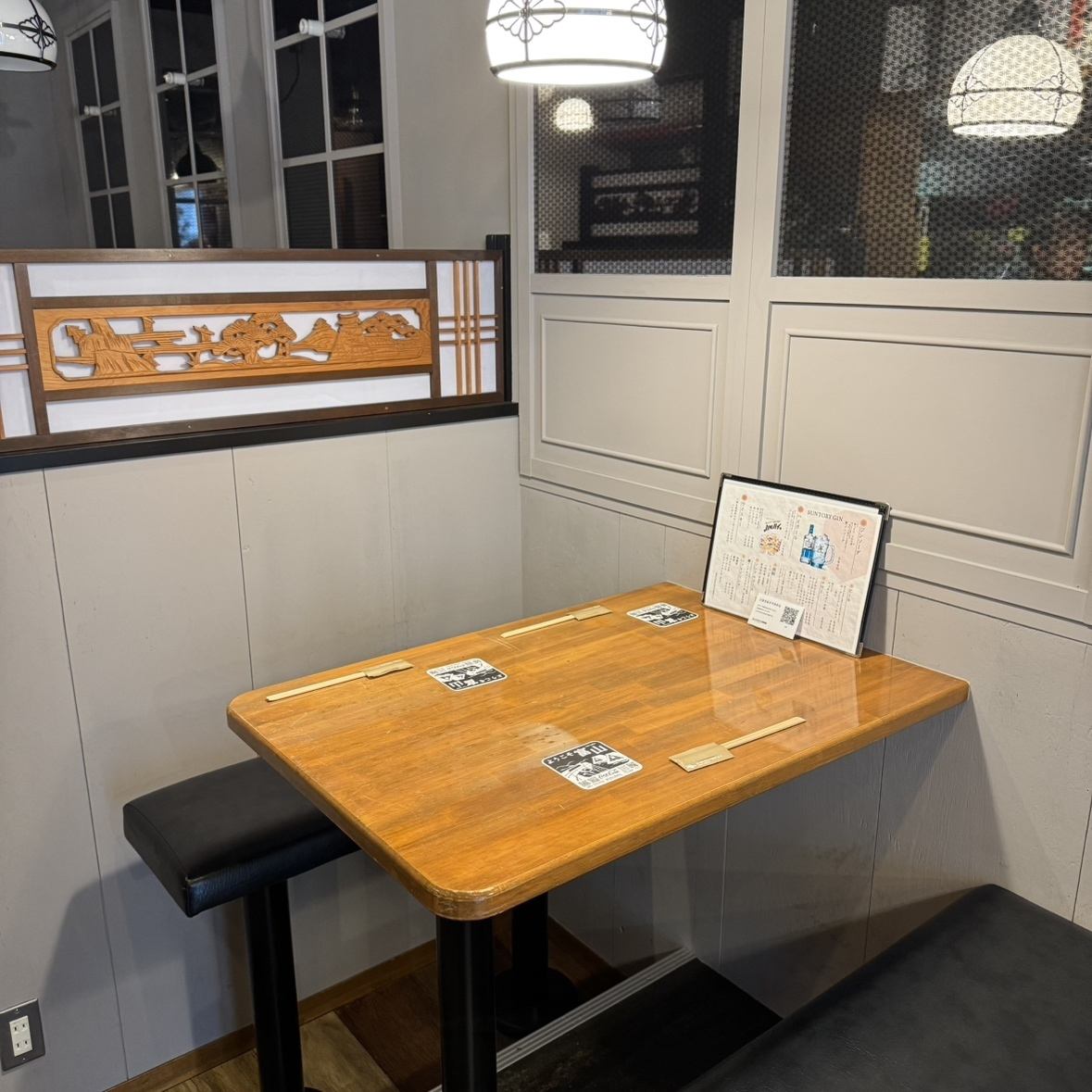 「はなうた」は一人飲みにも最適！落ち着いてお食事が可能♪