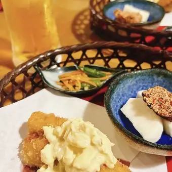 【月～木曜日限定】料理内容はお任せ＋生ビールも含むドリンク2杯付き 5000円(税込)