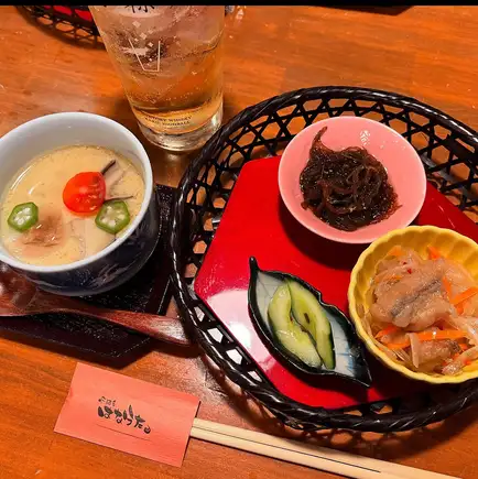 【旬の鮮魚を堪能】鮮度抜群の刺身や名物日替わりお通しで『はなうた』を味わう 3500円(税込)