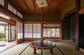 We also have a tatami room ready!