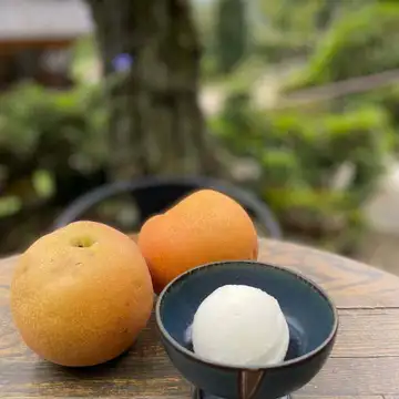 八郷の梨をふんだんに