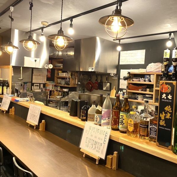 [1 minute walk from Higashi Matsubara Station x Good location ◎] Our store is located in a good location, 1 minute walk from the station.It's easily accessible from the station, so feel free to stop by by yourself after work.We offer delicious food and drinks.