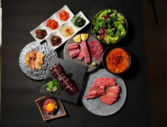 【飲み放題付】自信と誇りを持ってお届けします◆◇和牛焼肉しんちゃん自慢のプレミアムコース◆◇