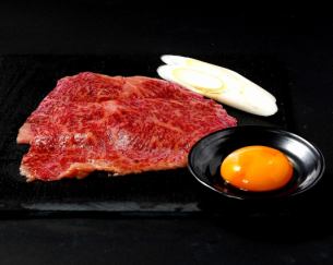 知床牛沙朗烤寿喜烧