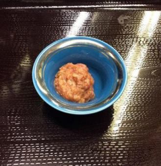 Hoyako cotton (Mokurai) / Sea bream with salted mascarpone cheese