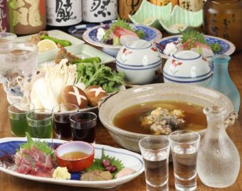 甲魚套餐（2人起）8,250日圓（含稅）
