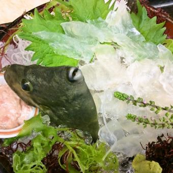 生肝鮮魷魚