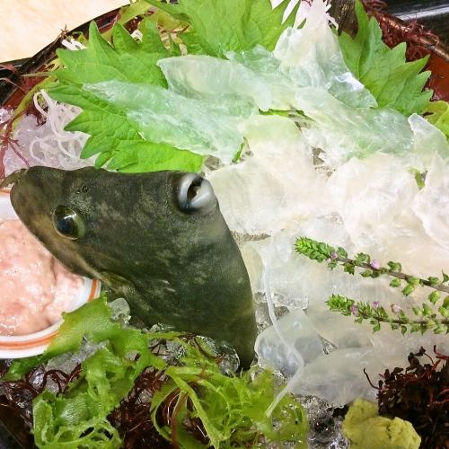 生肝鮮魷魚