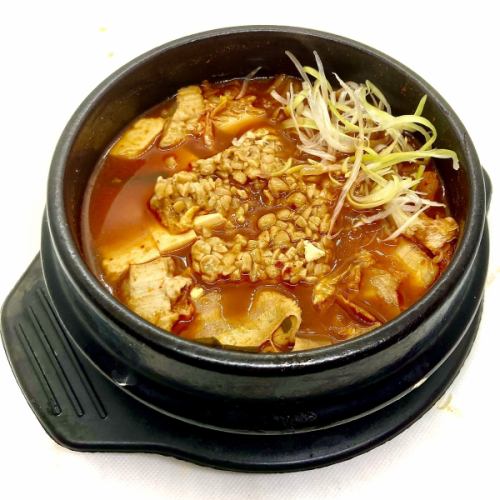Natto kimchi stew