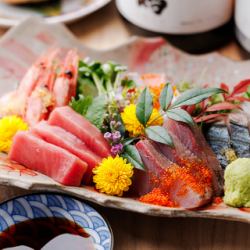 お造り五点盛り合わせ